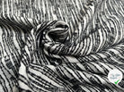 JACQUARD COTON ZÉBRURES COUTURES - My Little Coupon - tissu - coudre