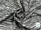 JACQUARD COTON ZÉBRURES COUTURES - My Little Coupon - tissu - coudre