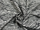JACQUARD COTON ZÉBRURES COUTURES - My Little Coupon - tissu - coudre