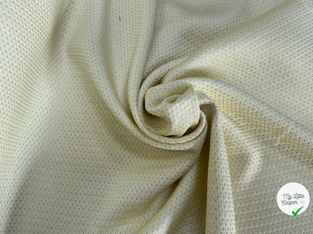 JACQUARD ÉPAIS VANILLE BEURRE - My Little Coupon