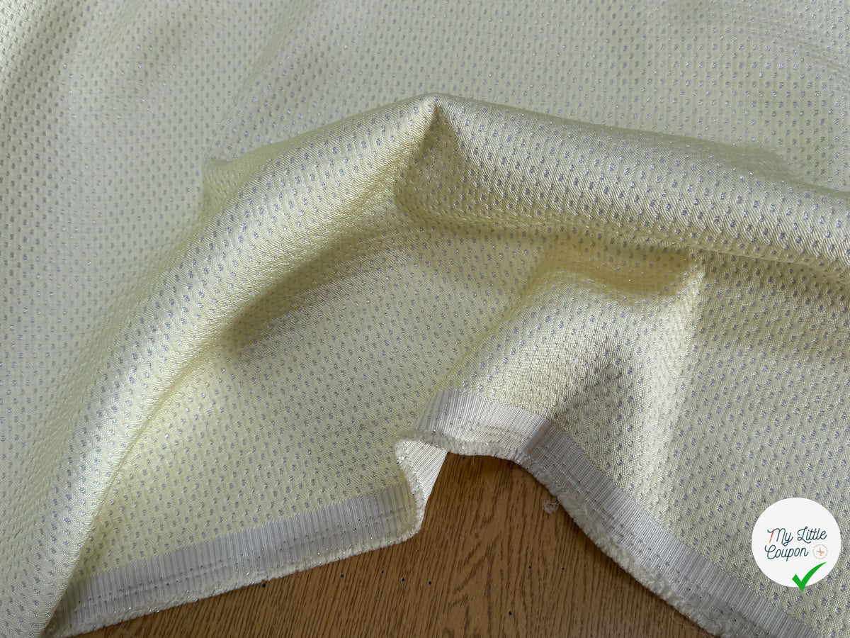 JACQUARD ÉPAIS VANILLE BEURRE - My Little Coupon