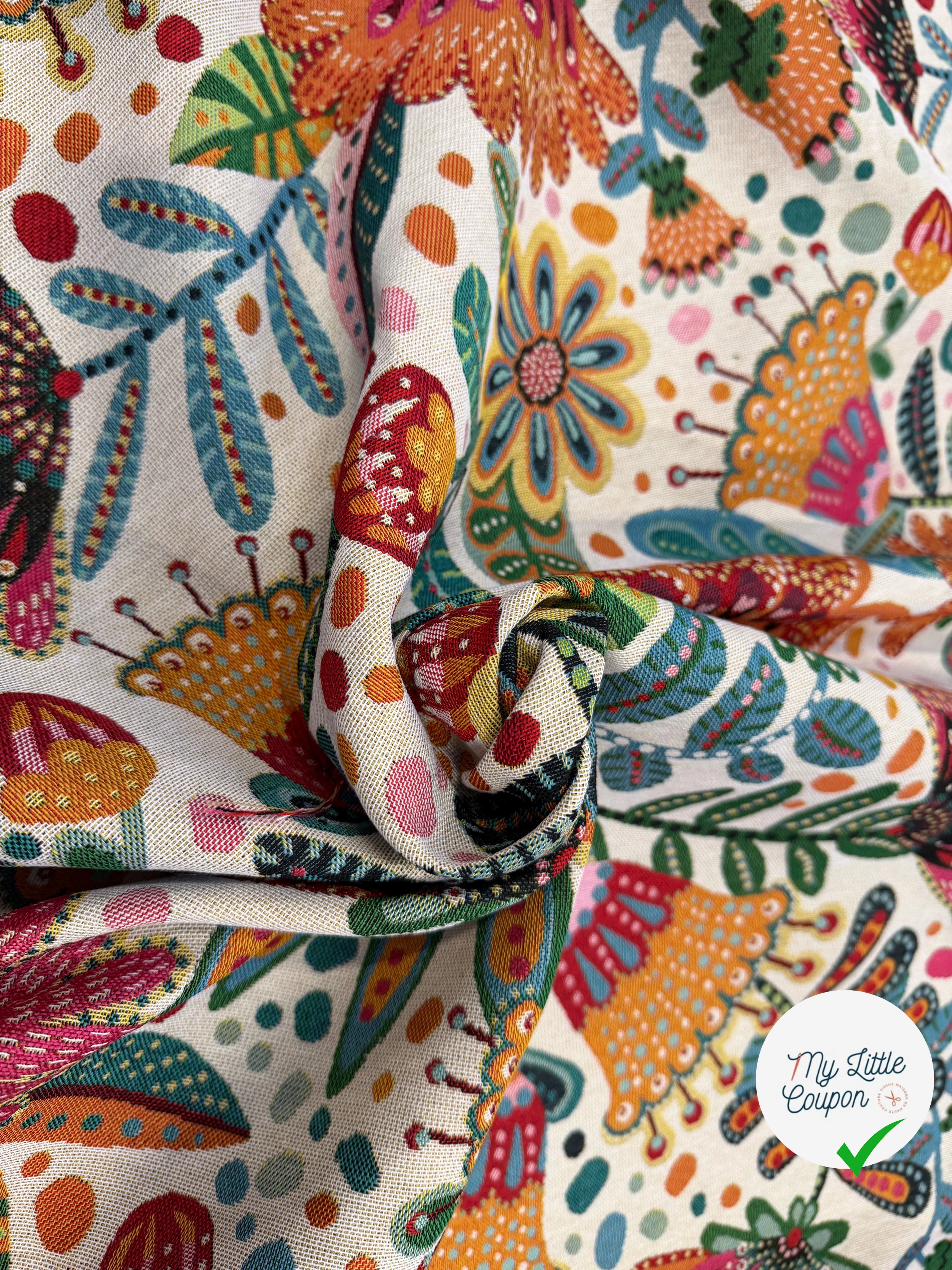 JACQUARD GINA MULZ 140 CM - My Little Coupon