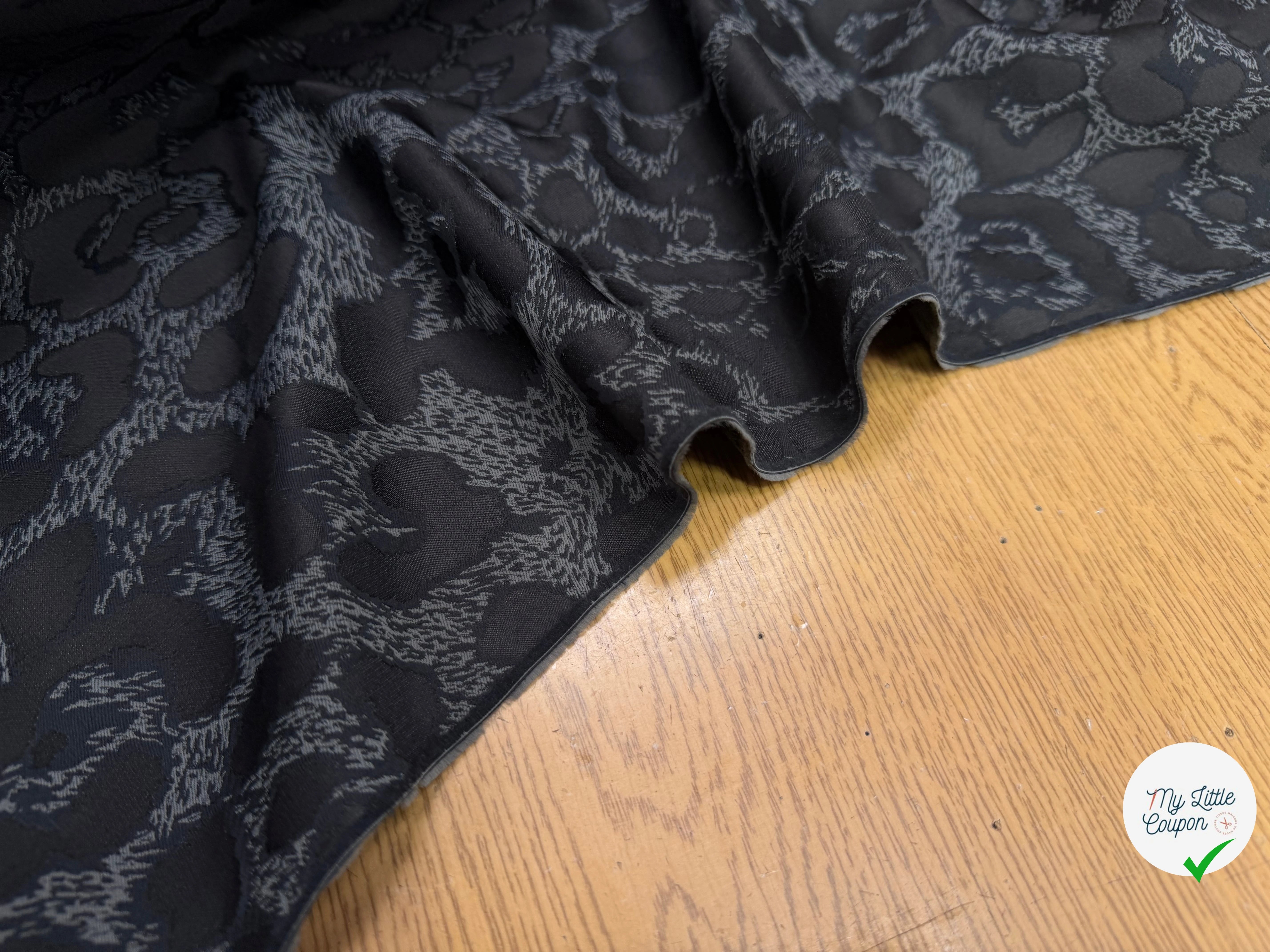 JACQUARD LEOPARD 28% SOIE INDIA - My Little Coupon