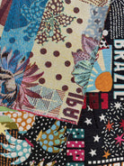 JACQUARD MADE IN FRANCE BOSSA NOVA ALLOVER NOIR MULTICOLOR - My Little Coupon