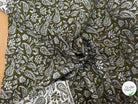 JACQUARD MUMBAI ALLOVER KAKI 140 CM - My Little Coupon