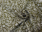JACQUARD MUMBAI ALLOVER KAKI 140 CM - My Little Coupon