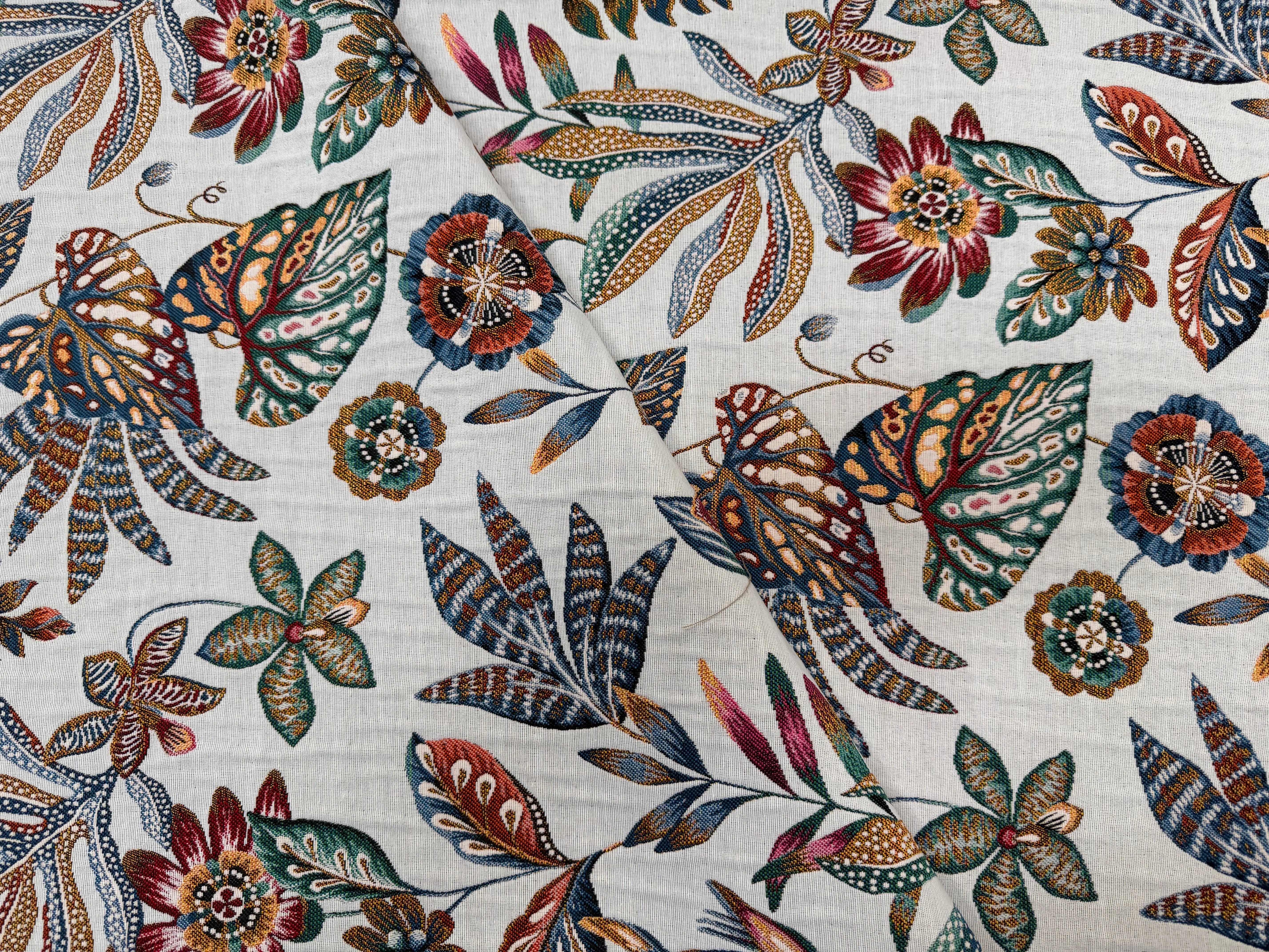 JACQUARD NEROLI ALLOVER BLANC 140 CM - My Little Coupon