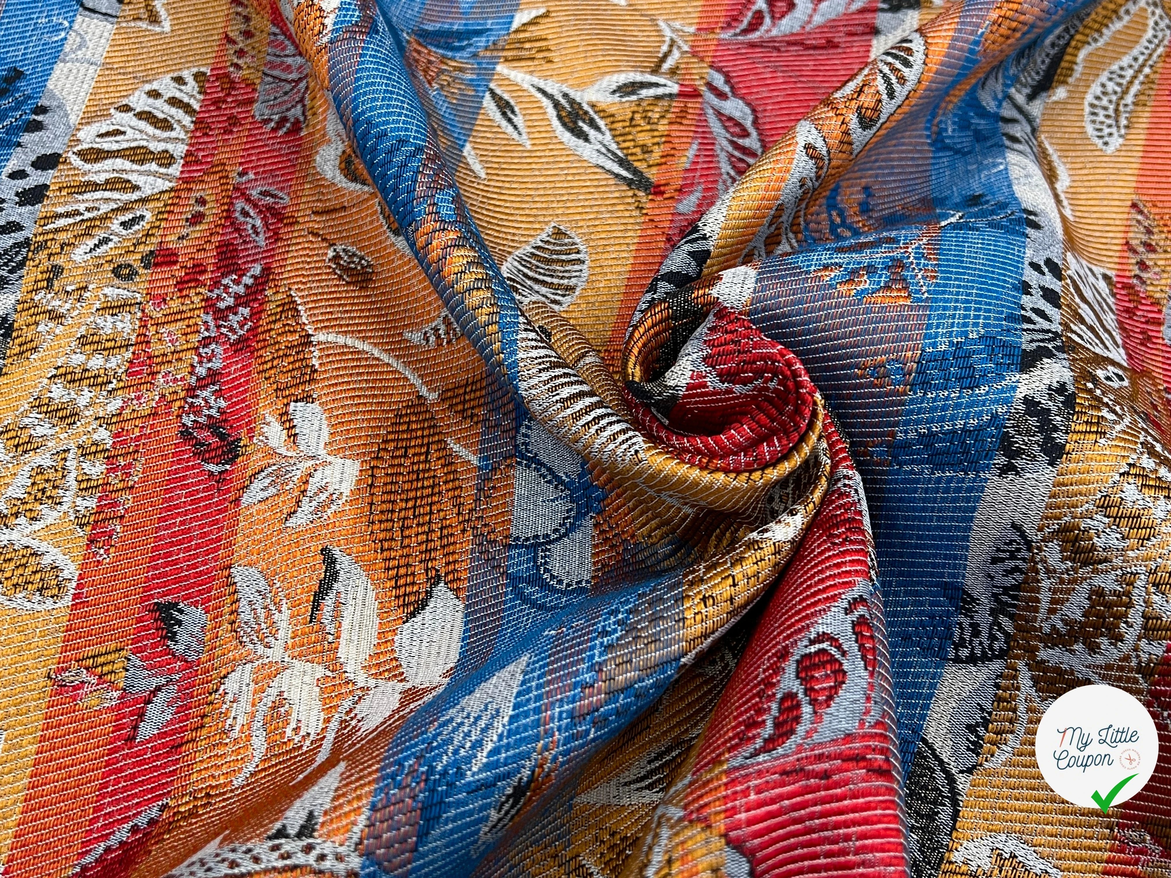 JACQUARD NEROLI ALLOVER NUIT 140 CM - My Little Coupon