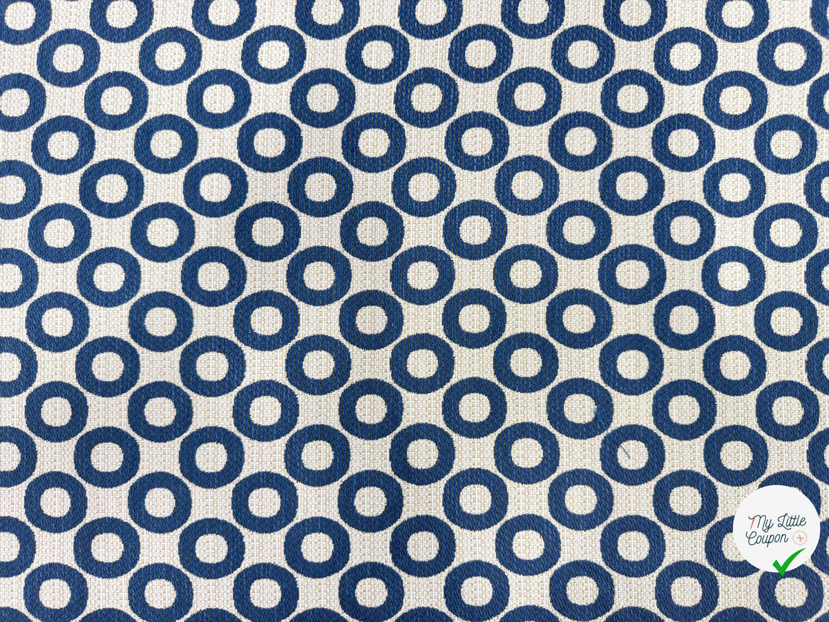 JACQUARD OPALE ALLOVER BLEU 140 CM - My Little Coupon