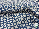 JACQUARD OPALE ALLOVER BLEU 140 CM - My Little Coupon
