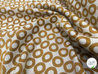 JACQUARD OPALE ALLOVER CURRY 140 CM - My Little Coupon