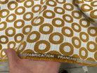 JACQUARD OPALE ALLOVER CURRY 140 CM - My Little Coupon