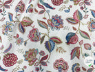 JACQUARD PALAMPORE ALLOVER BLANC 140 CM - My Little Coupon