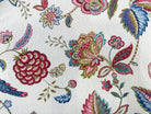 JACQUARD PALAMPORE ALLOVER BLANC 140 CM - My Little Coupon