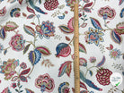 JACQUARD PALAMPORE ALLOVER BLANC 140 CM - My Little Coupon