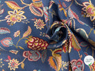 JACQUARD PALAMPORE ALLOVER BLEU 140 CM - My Little Coupon
