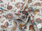 JACQUARD PALAMPORE ALLOVER COLORIS LIN 140 CM - My Little Coupon