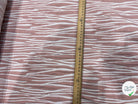 JACQUARD RAYURES FAÇON ANIMA ROSE PÂLE - My Little Coupon