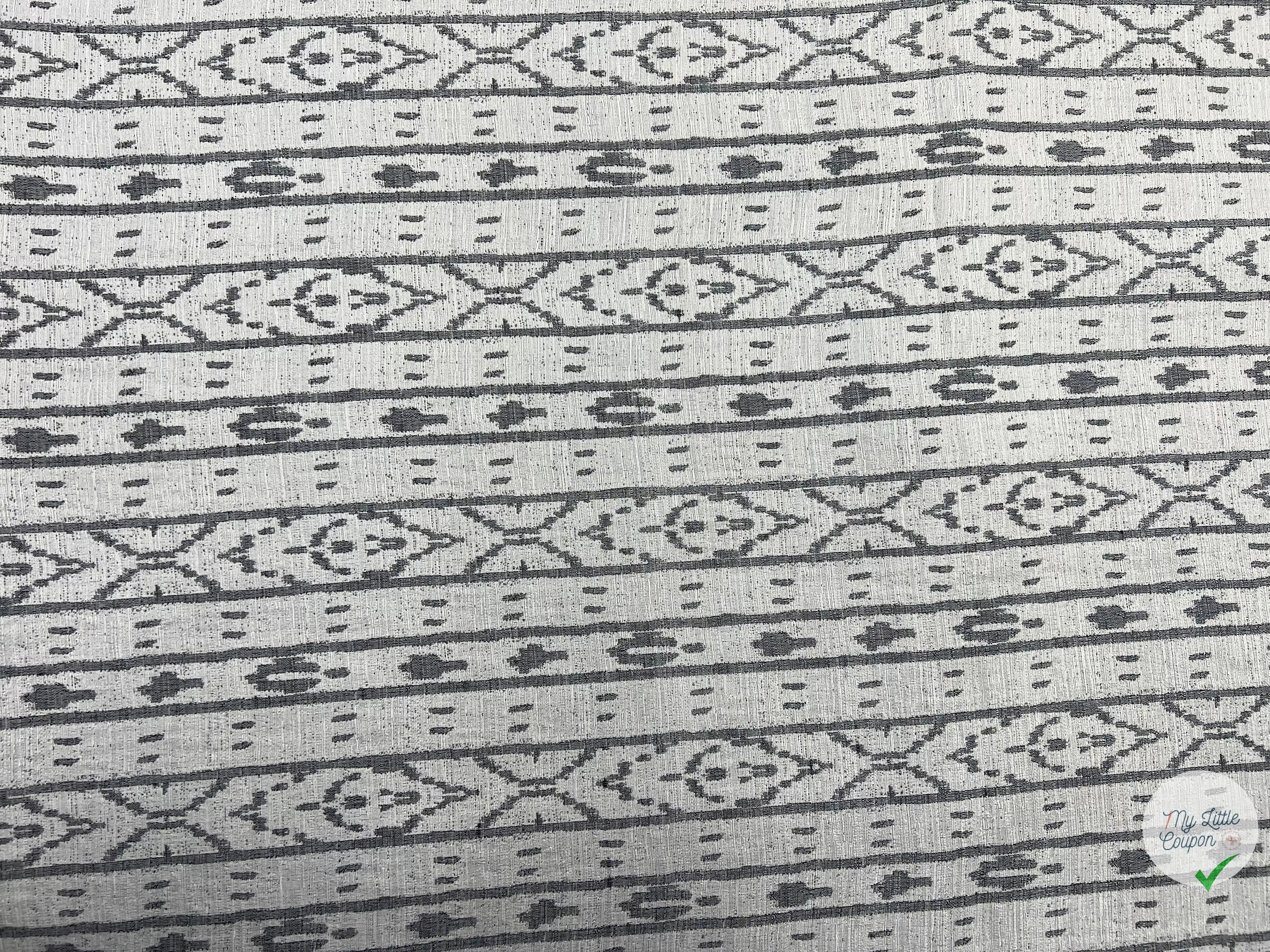 JACQUARD REVERSIBLE ETHNIQUE - My Little Coupon - tissu - coudre