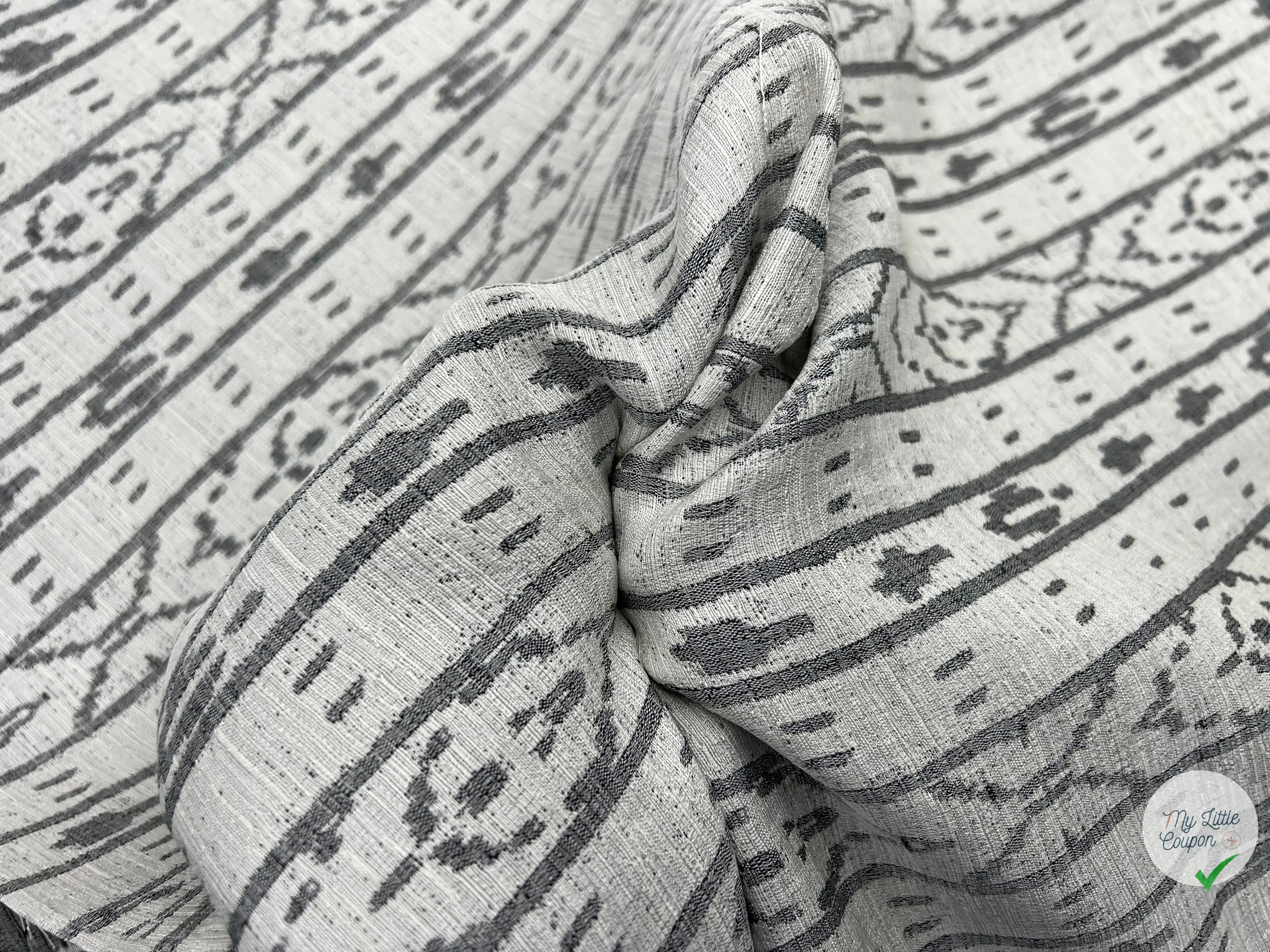 JACQUARD REVERSIBLE ETHNIQUE - My Little Coupon - tissu - coudre