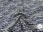JACQUARD ROYAL GÉOMÉTRIQUE - My Little Coupon - tissu - coudre