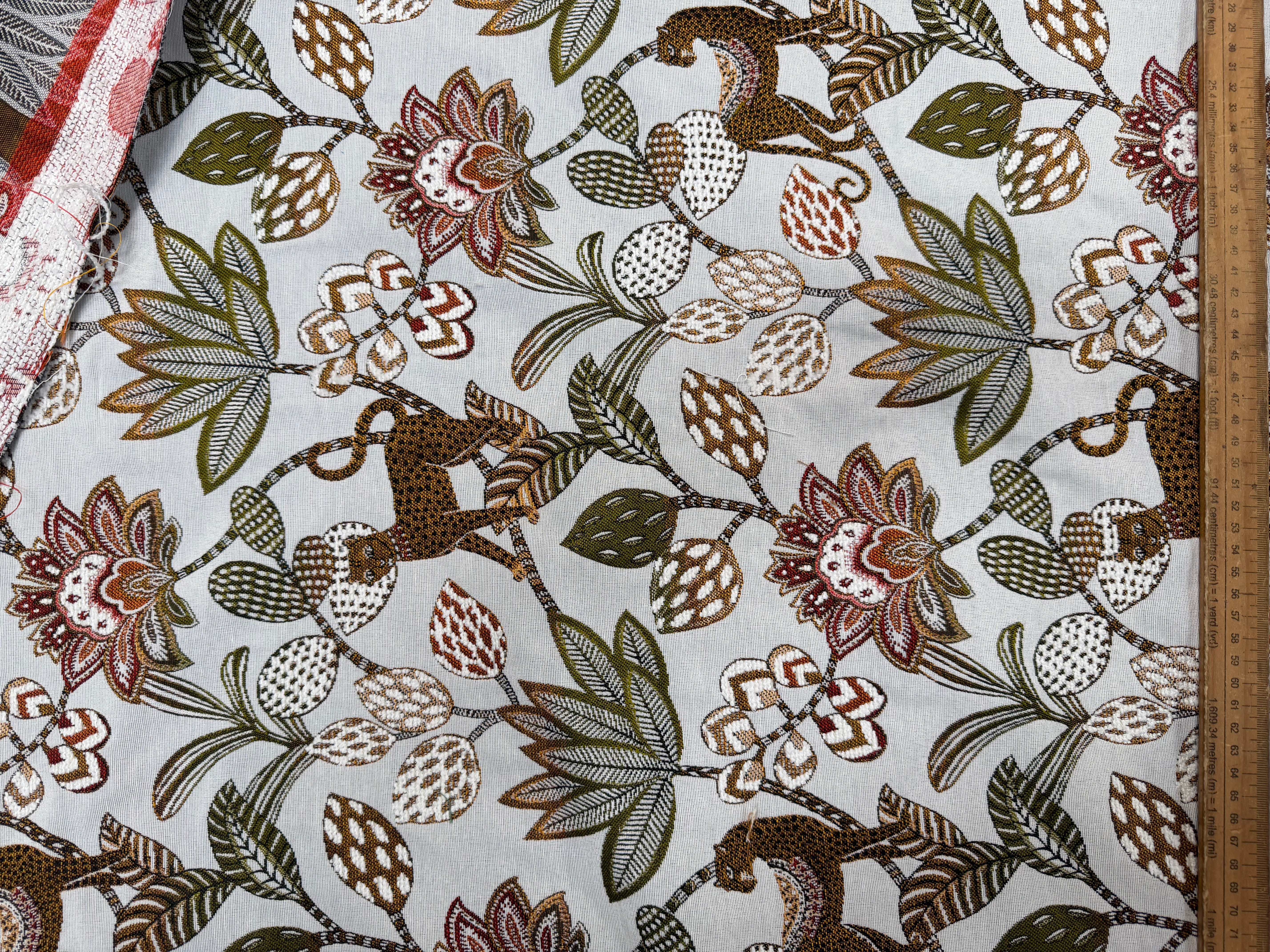 JACQUARD SOLIMAN ALLOVER BLANC 140 CM - My Little Coupon