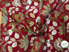 JACQUARD SOLIMAN ALLOVER ROUGE 140 CM - My Little Coupon