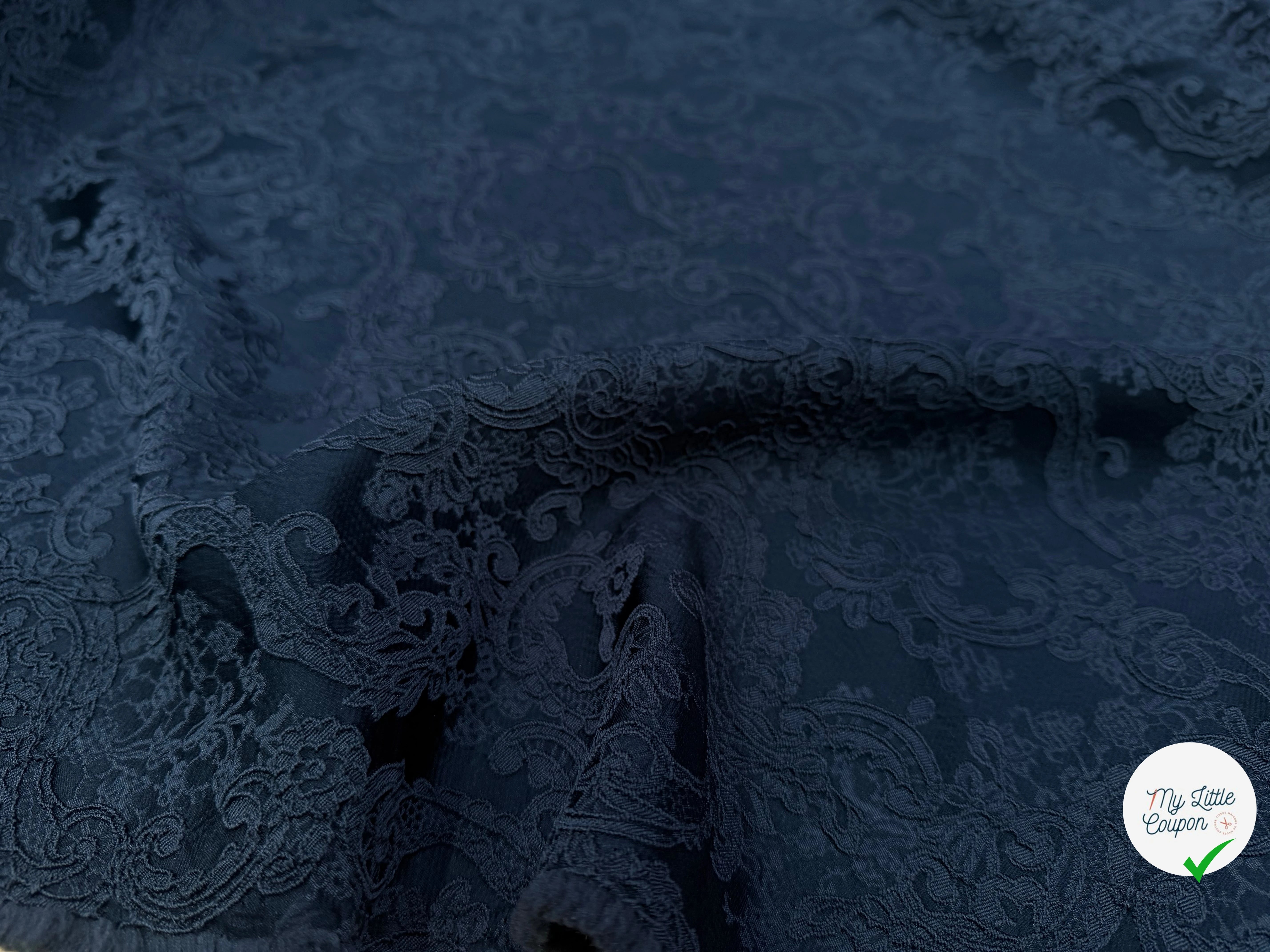 JACQUARD STRETCH CROCHET GRIS ANTHRACTIE - My Little Coupon