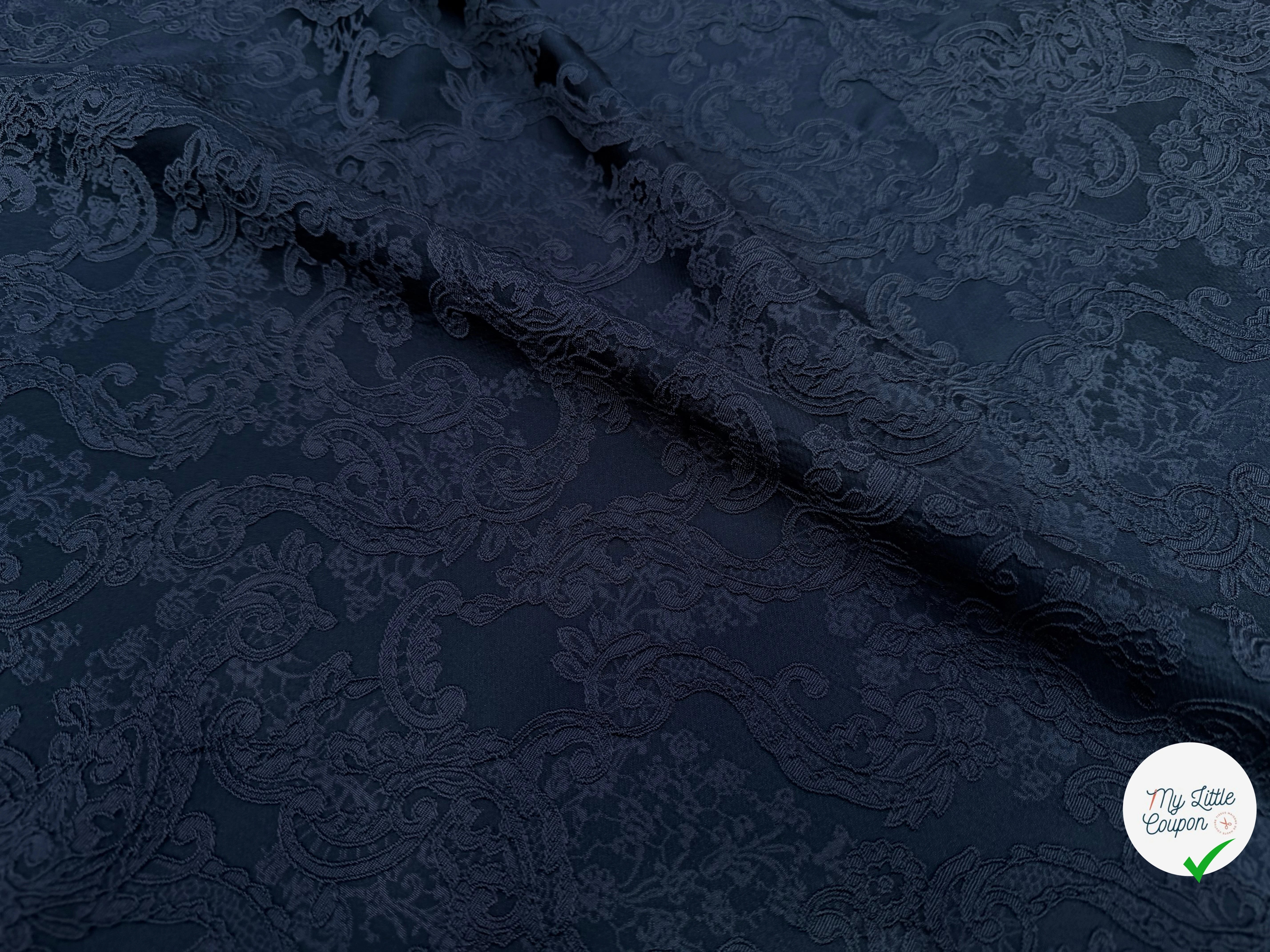 JACQUARD STRETCH CROCHET GRIS ANTHRACTIE - My Little Coupon