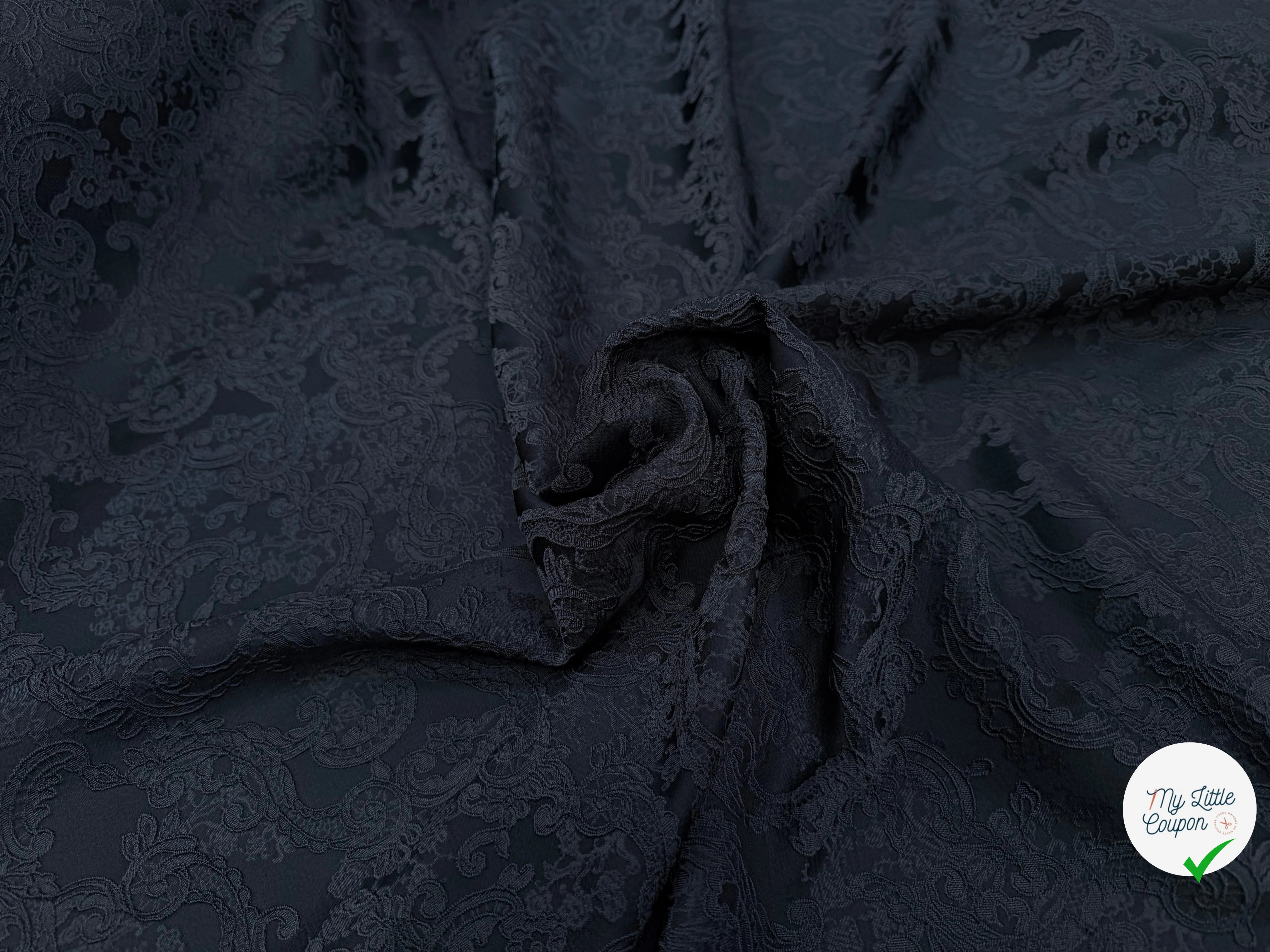 JACQUARD STRETCH CROCHET GRIS ANTHRACTIE - My Little Coupon