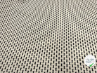 JACQUARD STRETECH RÉVERSIBLE DUO DE LIGNES BLANCHES ET BOUTON PUSH - coupon de tissu de 3 mètres - My Little Coupon - tissu - coudre