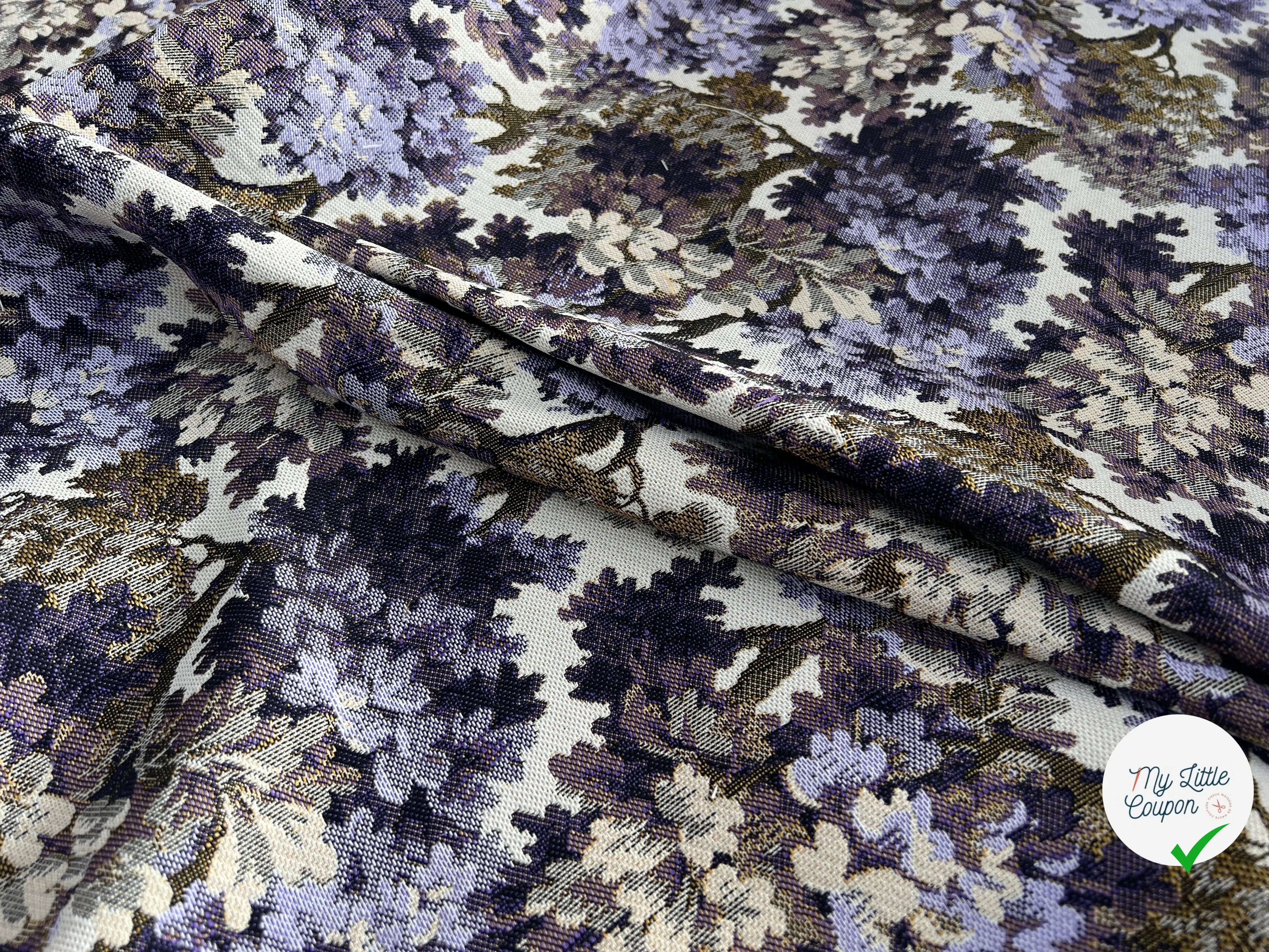 JACQUARD TISSÉ TEINT AUBUSSON ALLOVER VIOLET - My Little Coupon