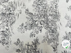 JACQUARD TISSÉ TEINT COLLINE ALLOVER ANTHRACITE - My Little Coupon