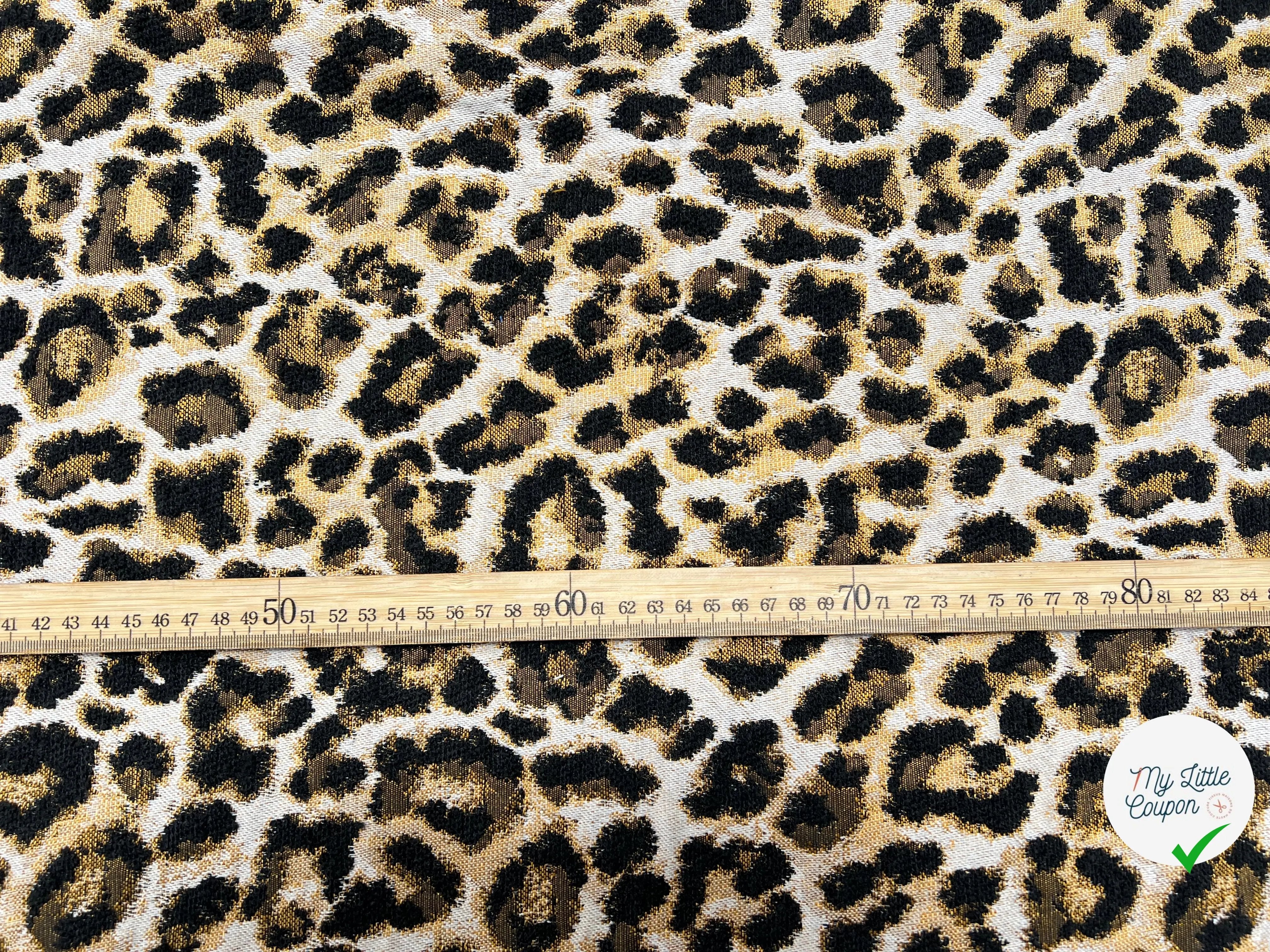 JACQUARD TISSÉ TEINT PELAGE ALL OVER PEANUT - My Little Coupon