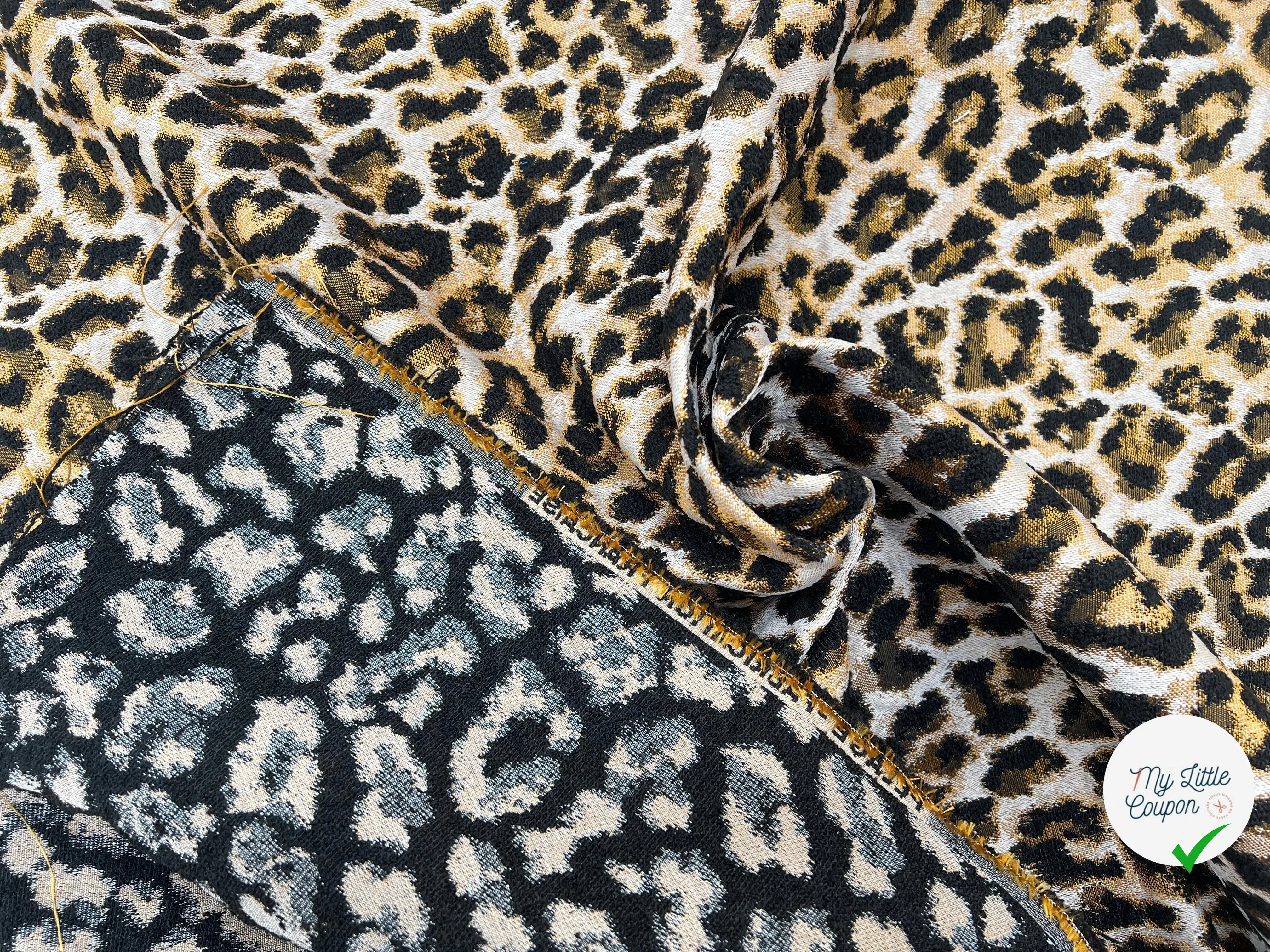 JACQUARD TISSÉ TEINT PELAGE ALL OVER PEANUT - My Little Coupon