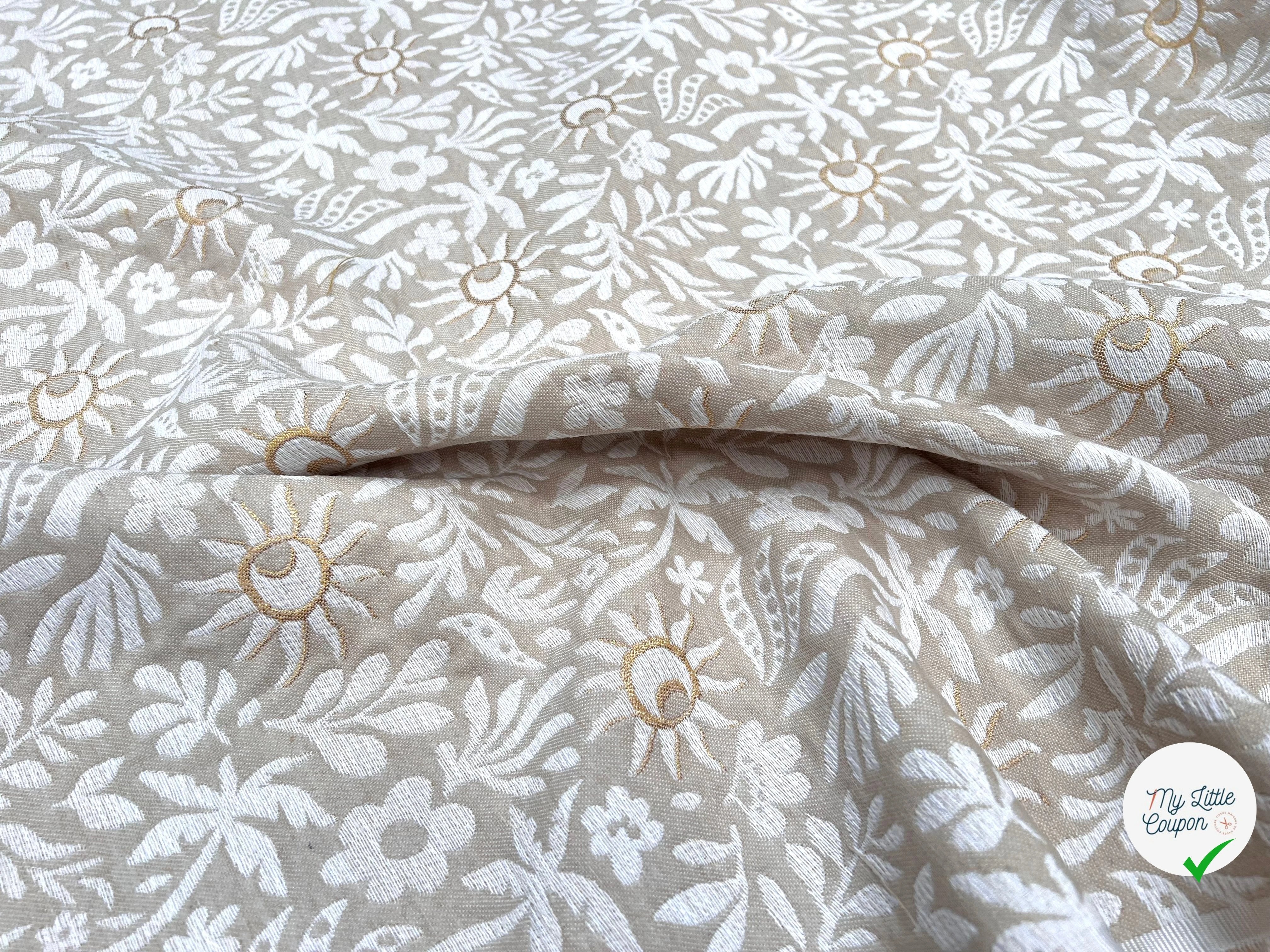JACQUARD TISSÉ TEINT SUNLIGHT ALLOVER LIN - My Little Coupon