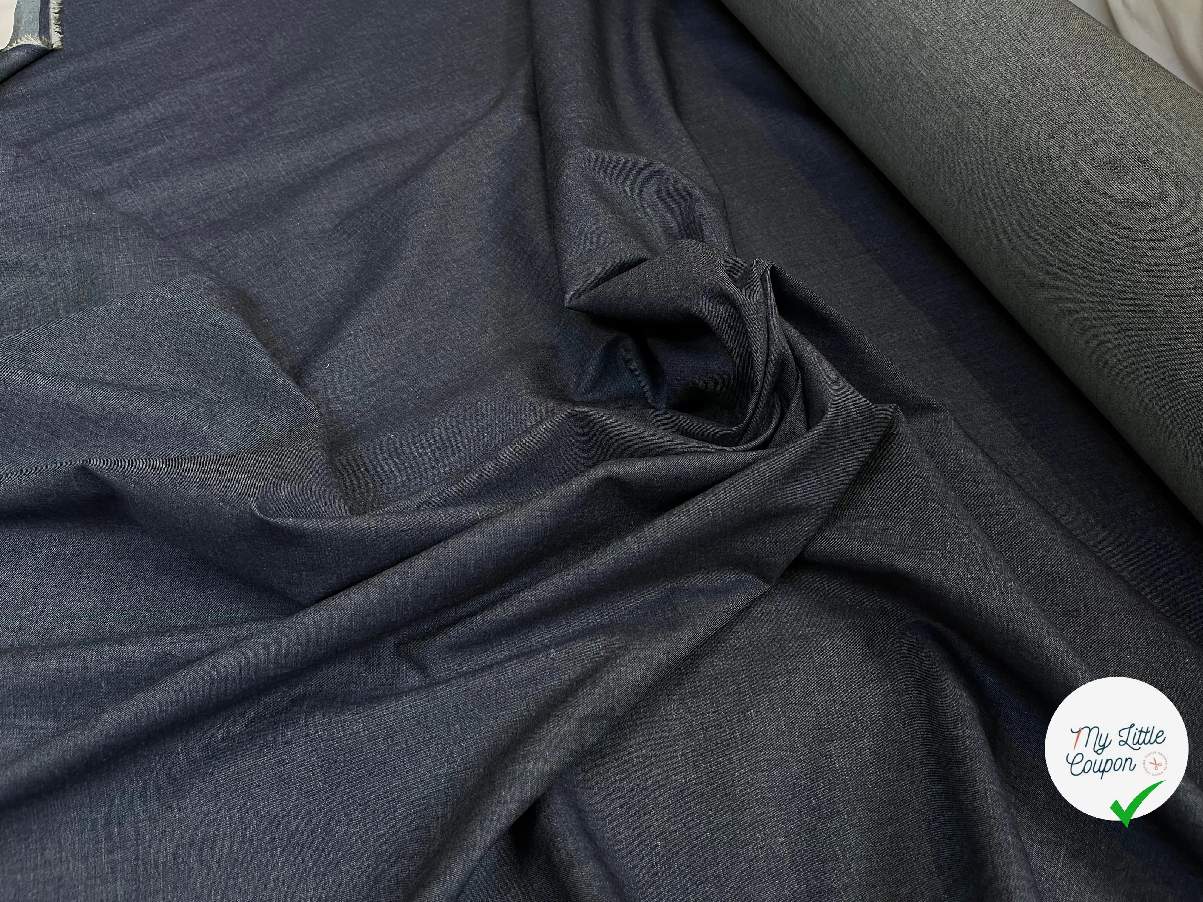 JEAN CHAMBRAY LAVÉ UNI 4806/8 - My Little Coupon