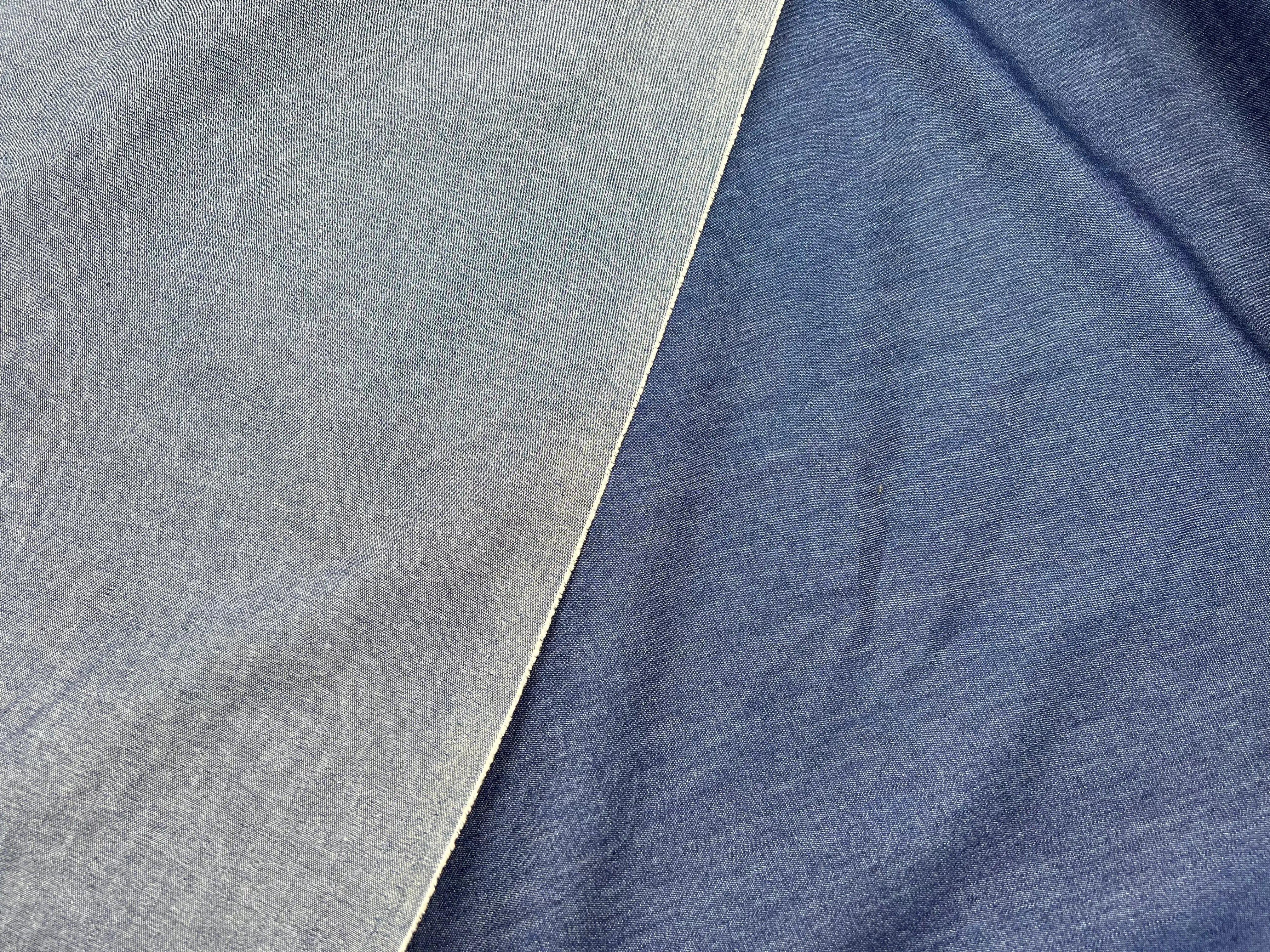 JEAN CHEMISE BLEU - My Little Coupon - tissu - coudre