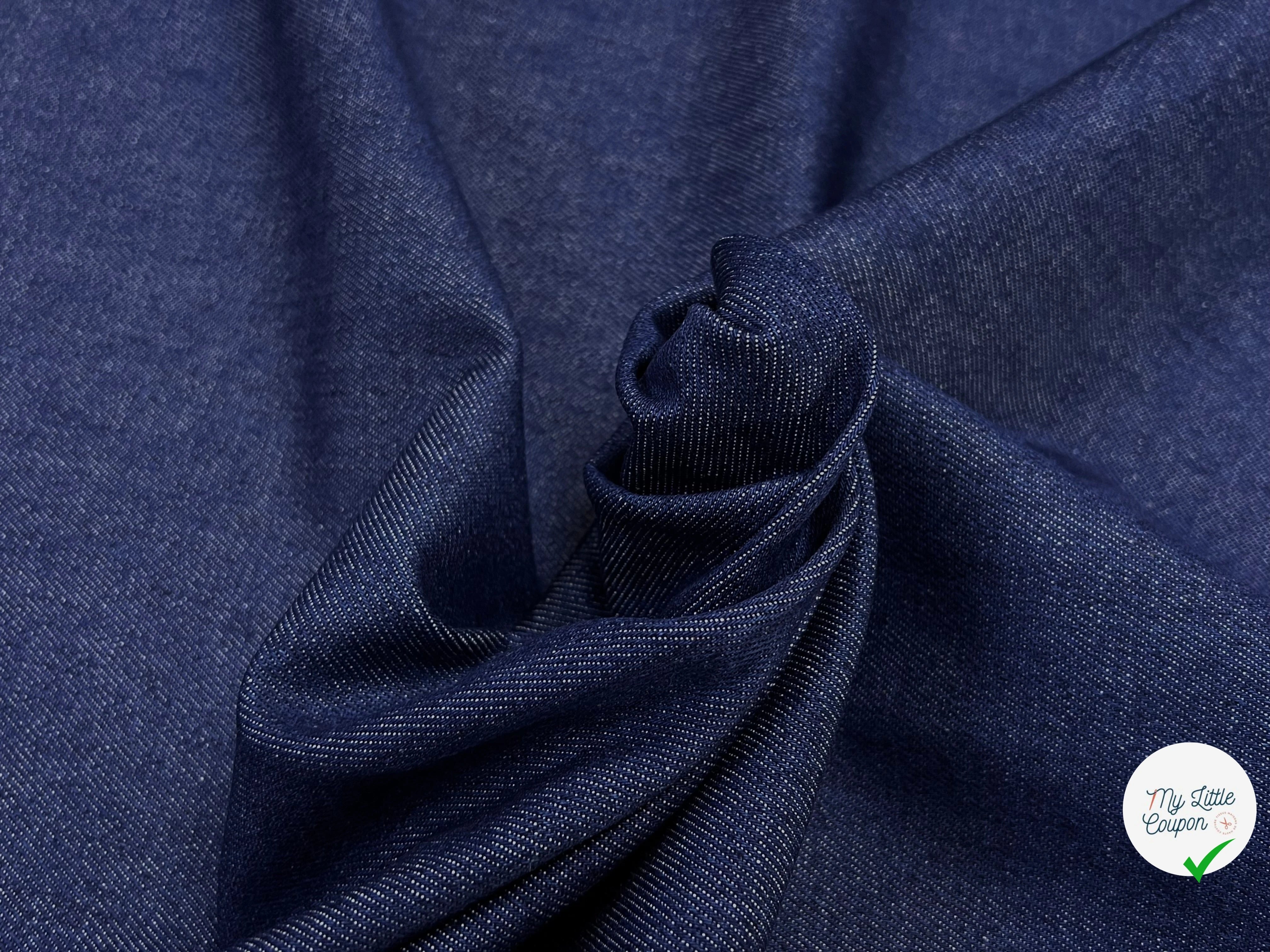 JEAN DENIM PRESTIGE SANMERO BLEU CLAIR 99% COTON - My Little Coupon