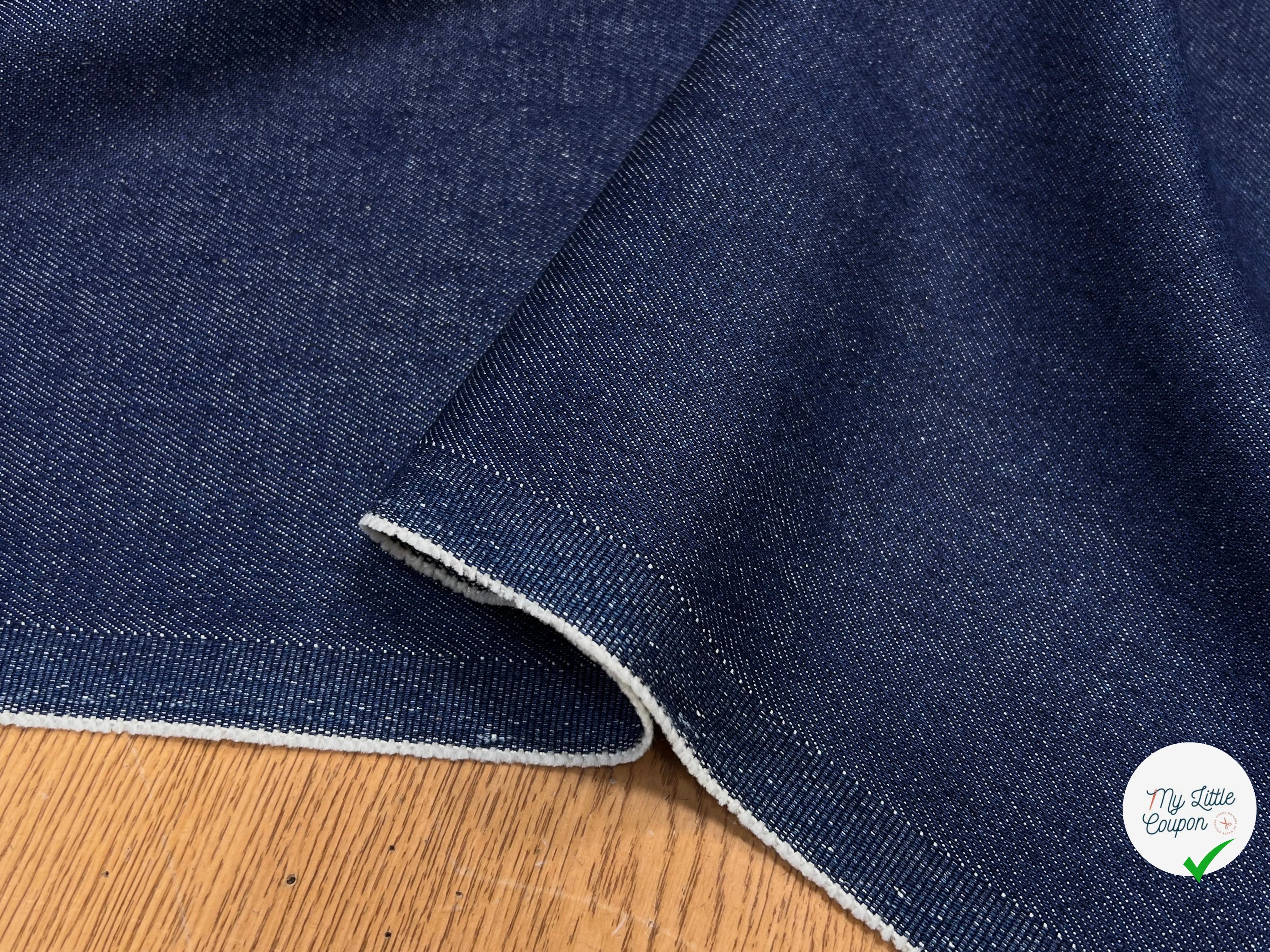 JEAN DENIM PRESTIGE SANMERO BLEU CLAIR 99% COTON - My Little Coupon