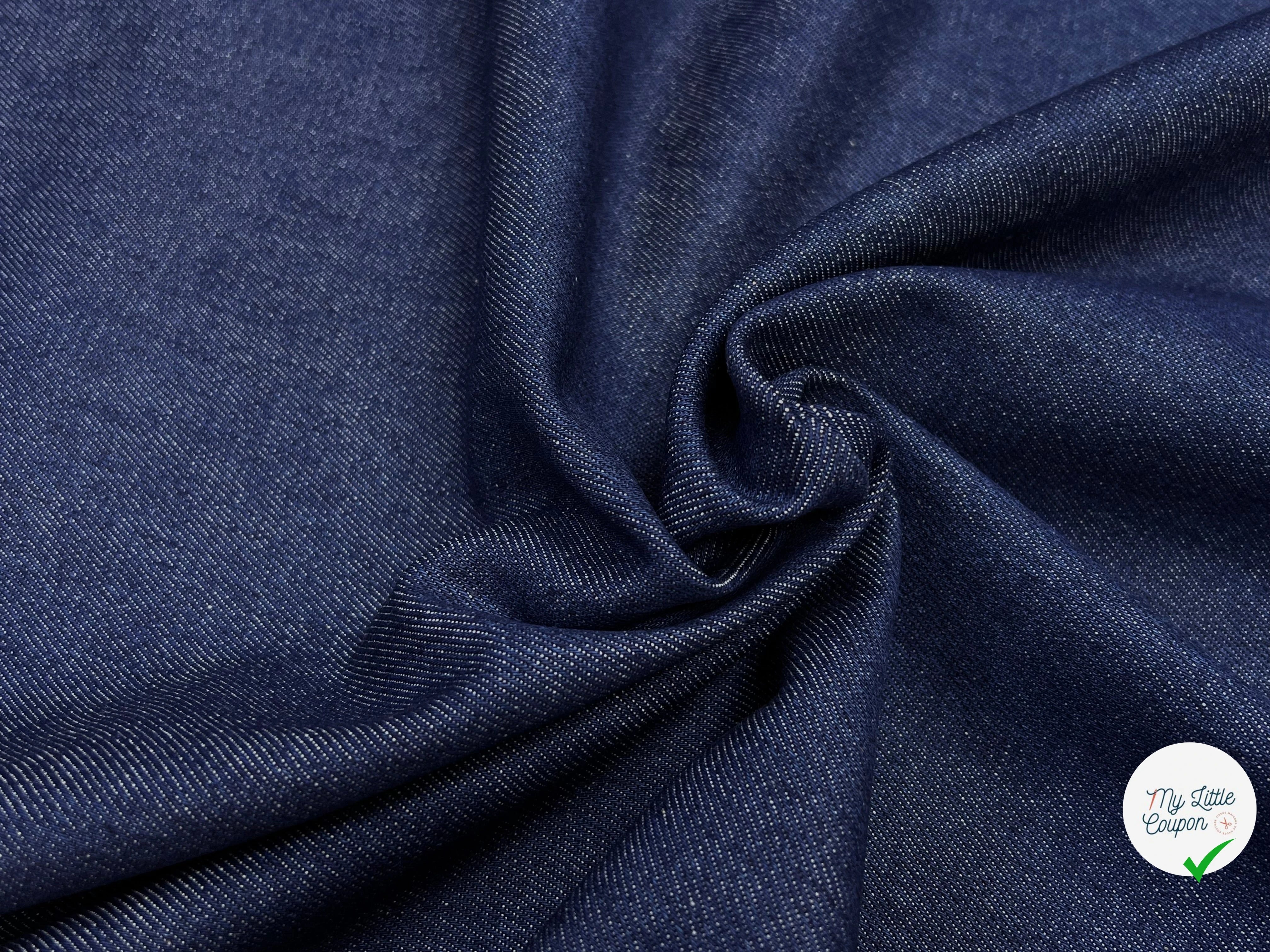 JEAN DENIM PRESTIGE SANMERO BLEU CLAIR 99% COTON - My Little Coupon