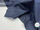 JEAN FONCÉ 100% COTON - My Little Coupon - tissu - coudre