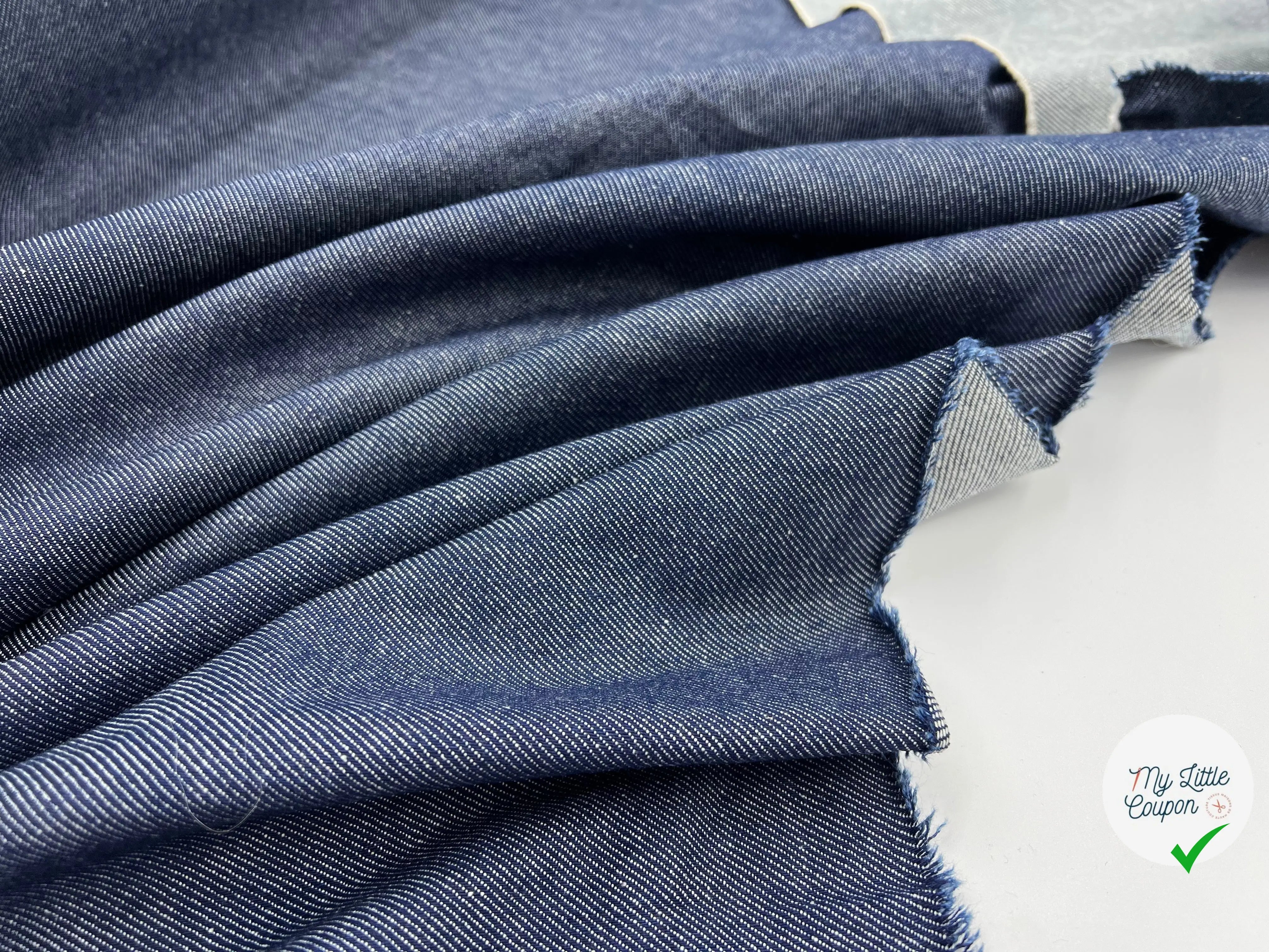 JEAN LÉGER INDIGO BLUE - My Little Coupon - tissu - coudre