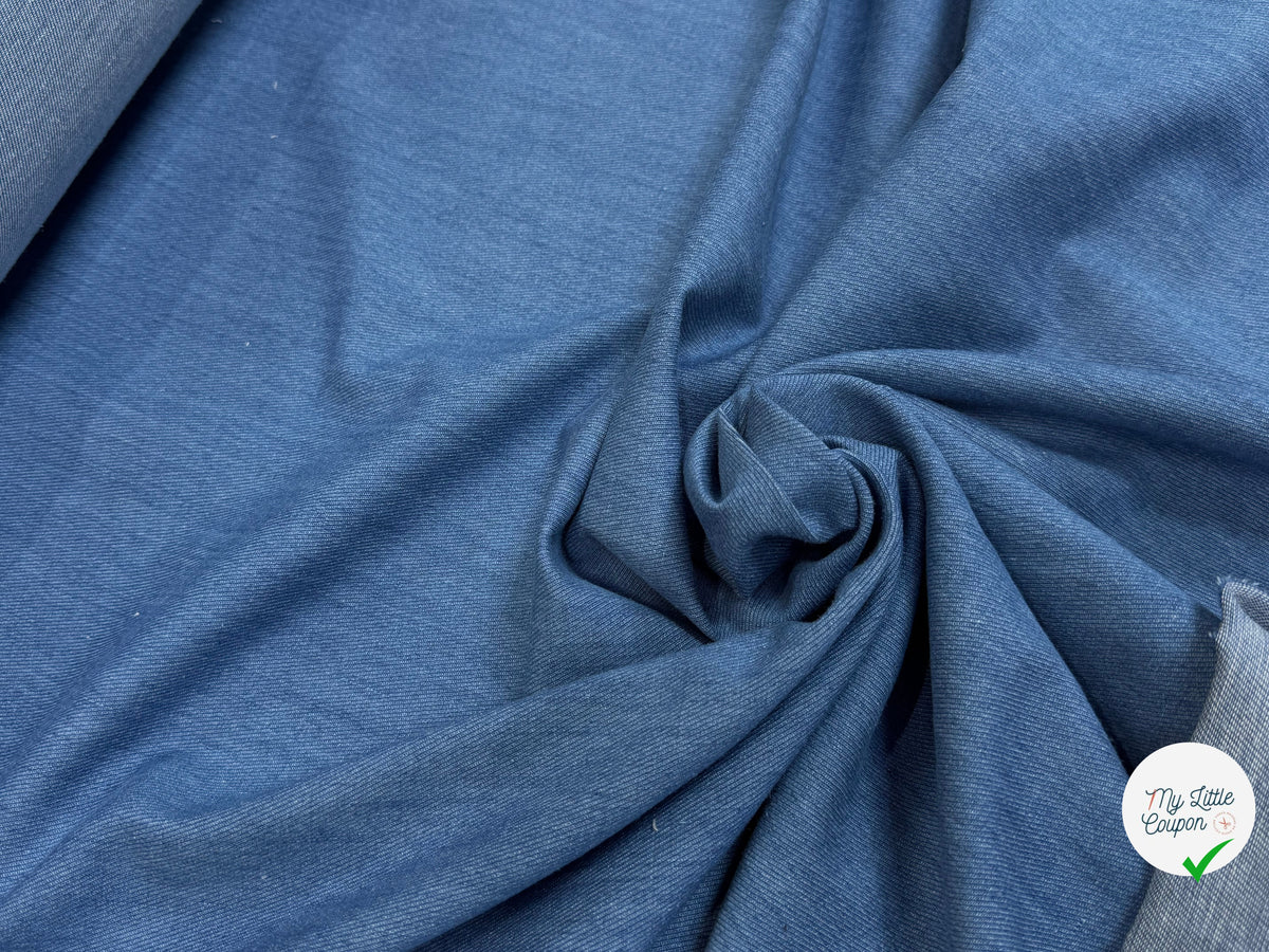 JEANS COTON 18% LYOCELL 13% LIN BLEACHED - My Little Coupon