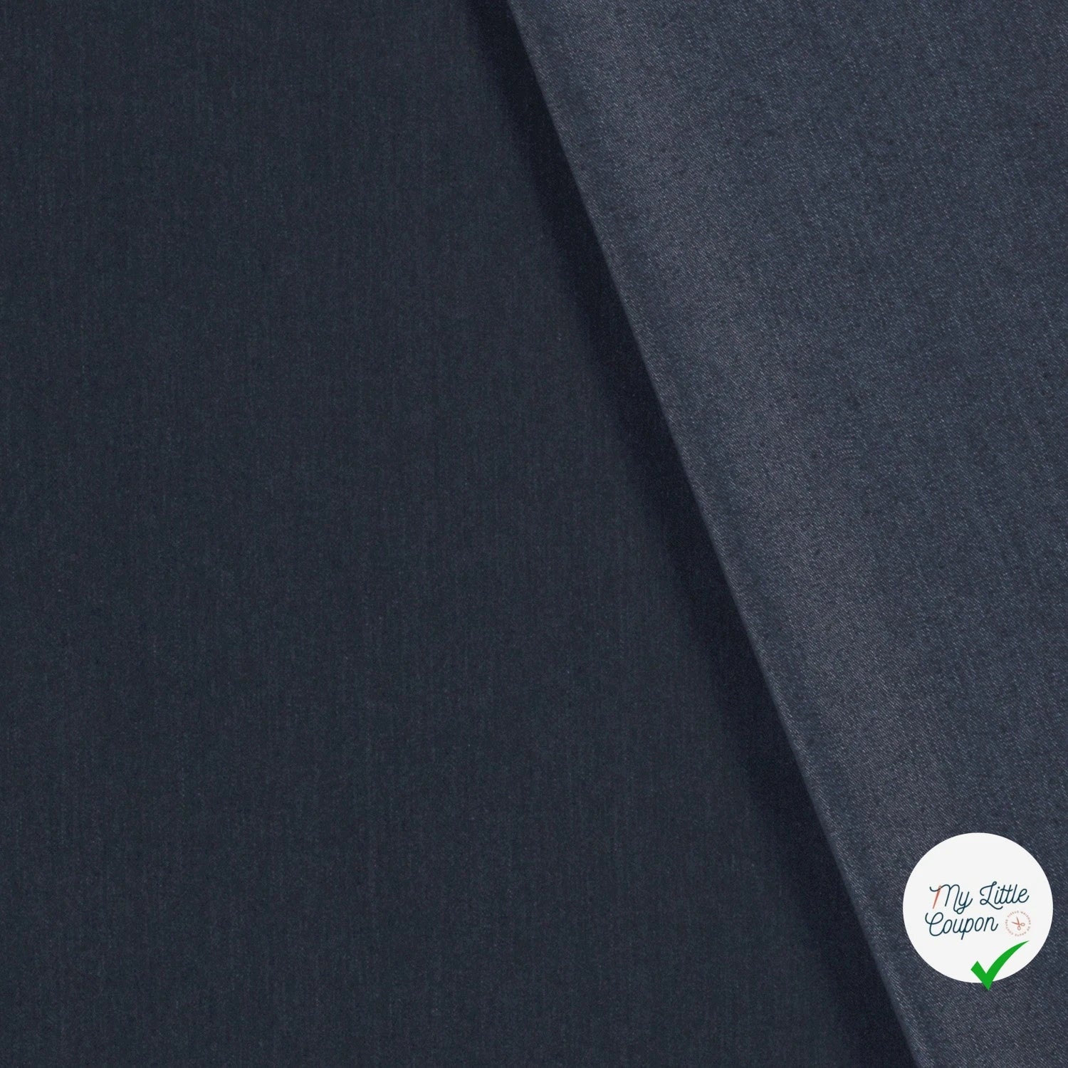JEANS PRÉ-LAVÉ MOYEN BLEU MARINE 70% COTON (006) - My Little Coupon