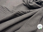 JERSEY ACRYLIQUE BRUN FONCÉ TOUCHER LAINEUX - coupon de tissu de 3 mètres - My Little Coupon - tissu - coudre