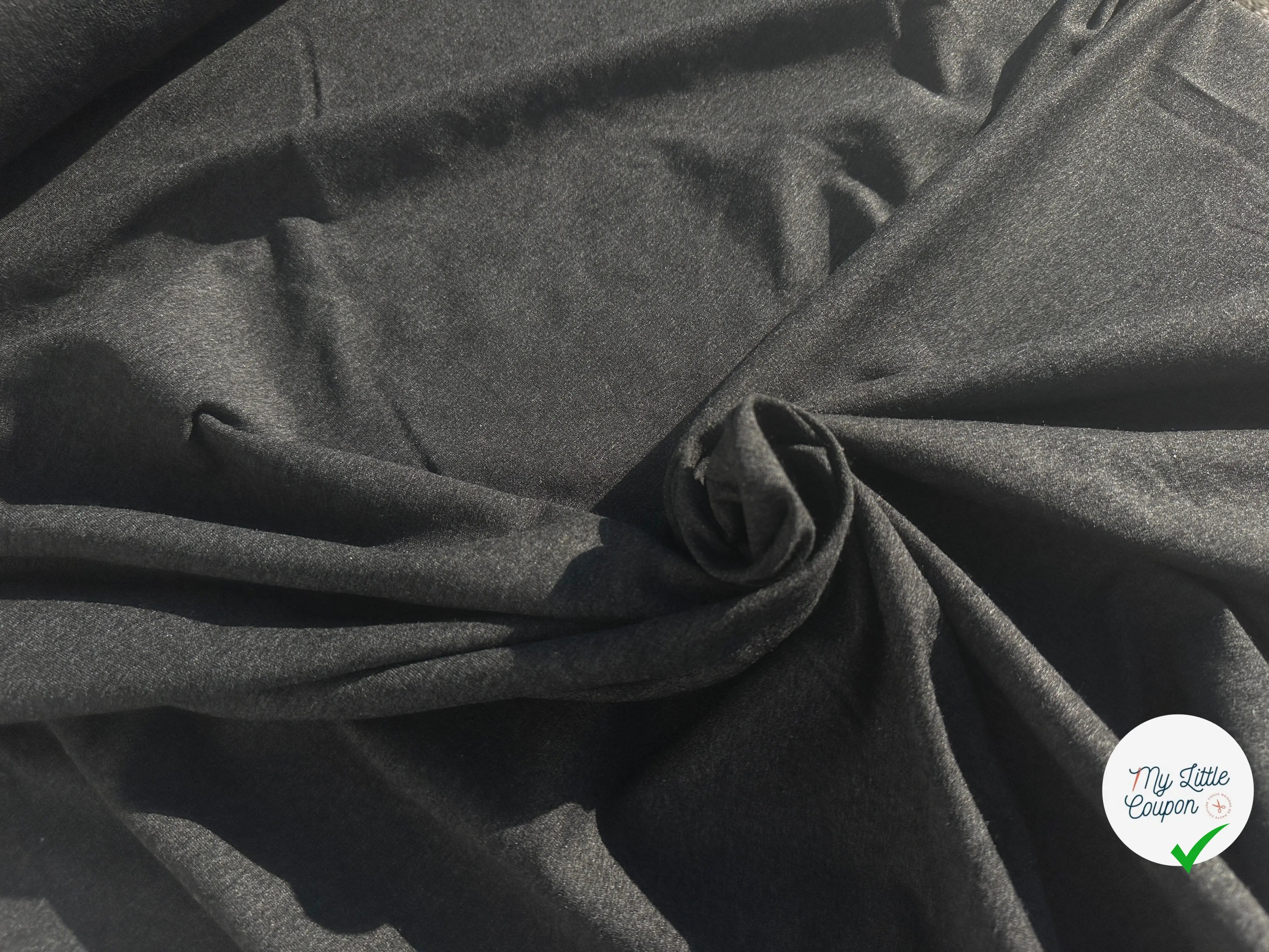 JERSEY ANTHRACITE VISCOSE SOIE MSO