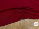 JERSEY ASPECT CRÊPE VISCOSE FROIDE 8% EA ROUGE RUBY - My Little Coupon