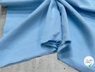 JERSEY COTON 2% ÉLASTHANNE TUBULAIRE 70CM CÔTE 1X1 BLUE 92 - My Little Coupon