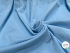 JERSEY COTON 2% ÉLASTHANNE TUBULAIRE 70CM CÔTE 1X1 BLUE 92 - My Little Coupon